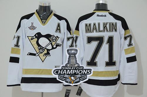 Penguins #71 Evgeni Malkin White 2014 Stadium Series Stanley Cup Finals Champions Stitched NHL Jersey - Click Image to Close